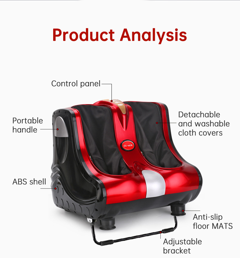 Premium Heated Foot & Leg Massager | After-Work Comfort