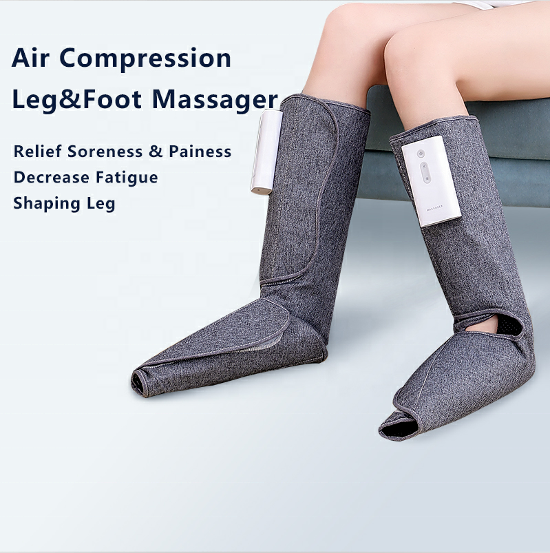 Heated Air Compression Leg & Calf Massager | After-Work Comfort