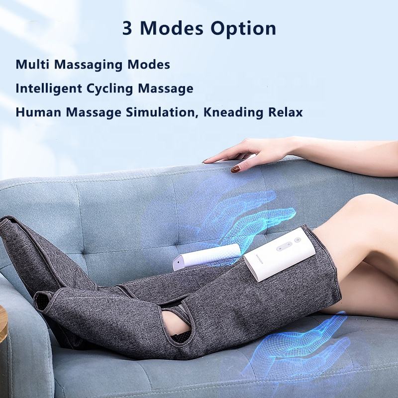 Heated Air Compression Leg & Calf Massager | After-Work Comfort