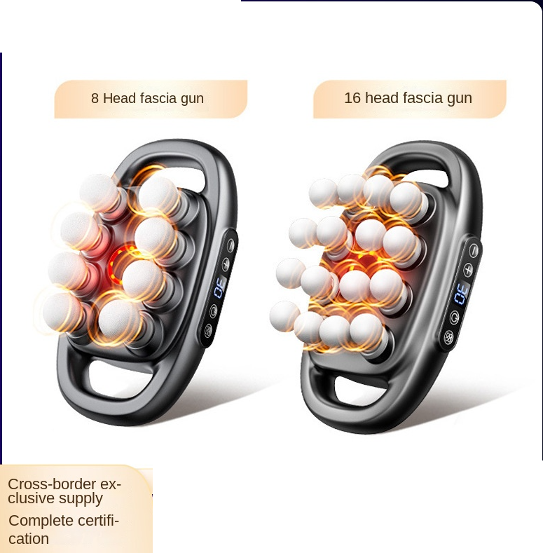 Multi-Head Massage Gun | 8-Head & 16-Head Options