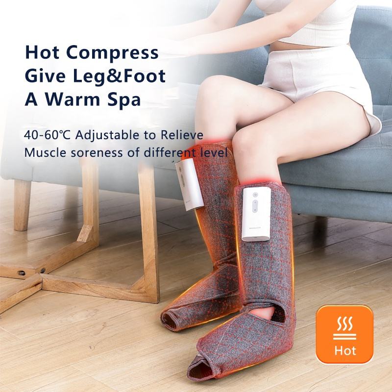 Heated Air Compression Leg & Calf Massager | After-Work Comfort
