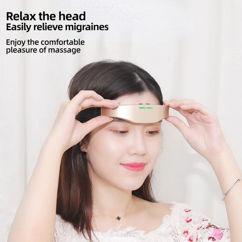 EMS Head Massager & Gel Accessory | After-Work Relaxation