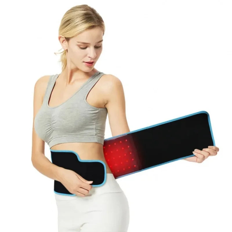 126-LED Heated Red Light Waist Wrap | After-Work Comfort