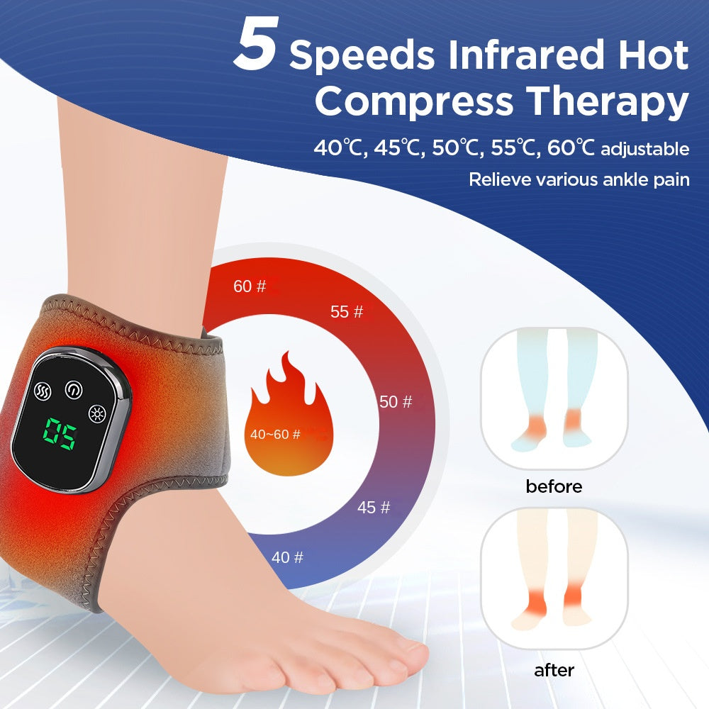 Rechargeable Heated Support Wrap | Ankle, Wrist & Neck Options