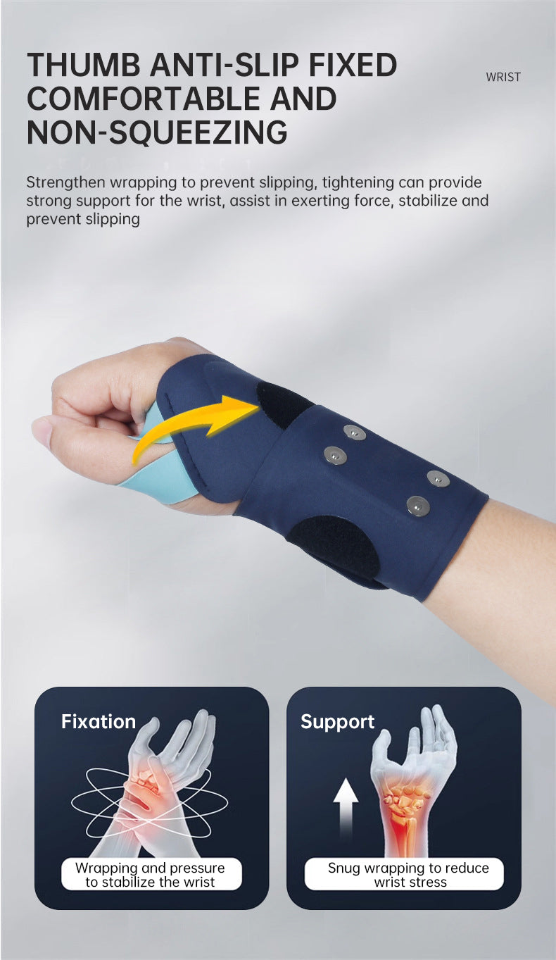 Rechargeable EMS Hand & Wrist Massager with Heat | After-Work Comfort
