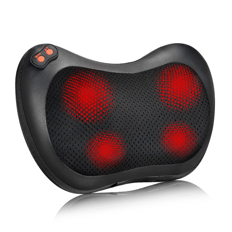 Shiatsu Neck & Back Massage Pillow with Heat | 4-Head & 8-Head Options