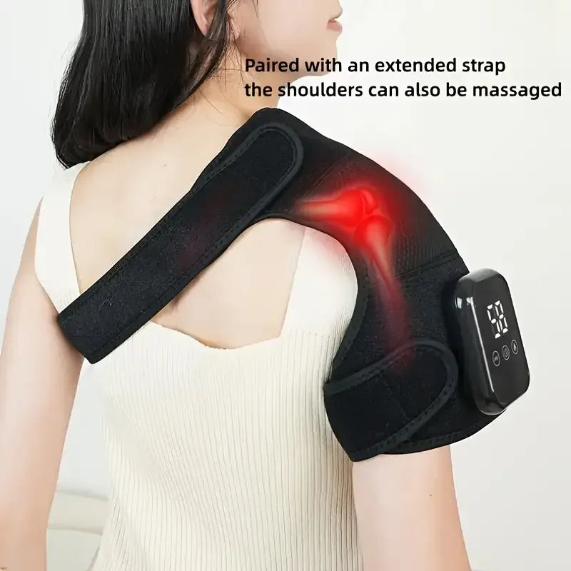 Rechargeable Heated Knee, Elbow & Shoulder Massager | After-Work Comfort
