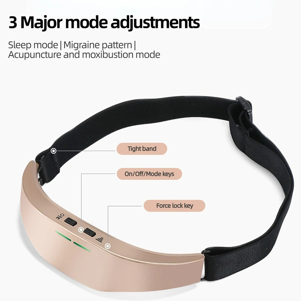 EMS Head Massager & Gel Accessory | After-Work Relaxation