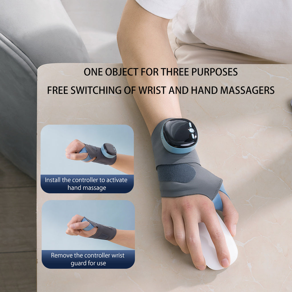 Rechargeable Heated EMS Wrist Brace | After-Work Comfort