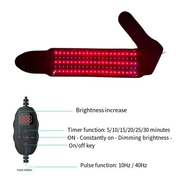 Heated Red & Infrared Light Waist Wrap | After-Work Comfort